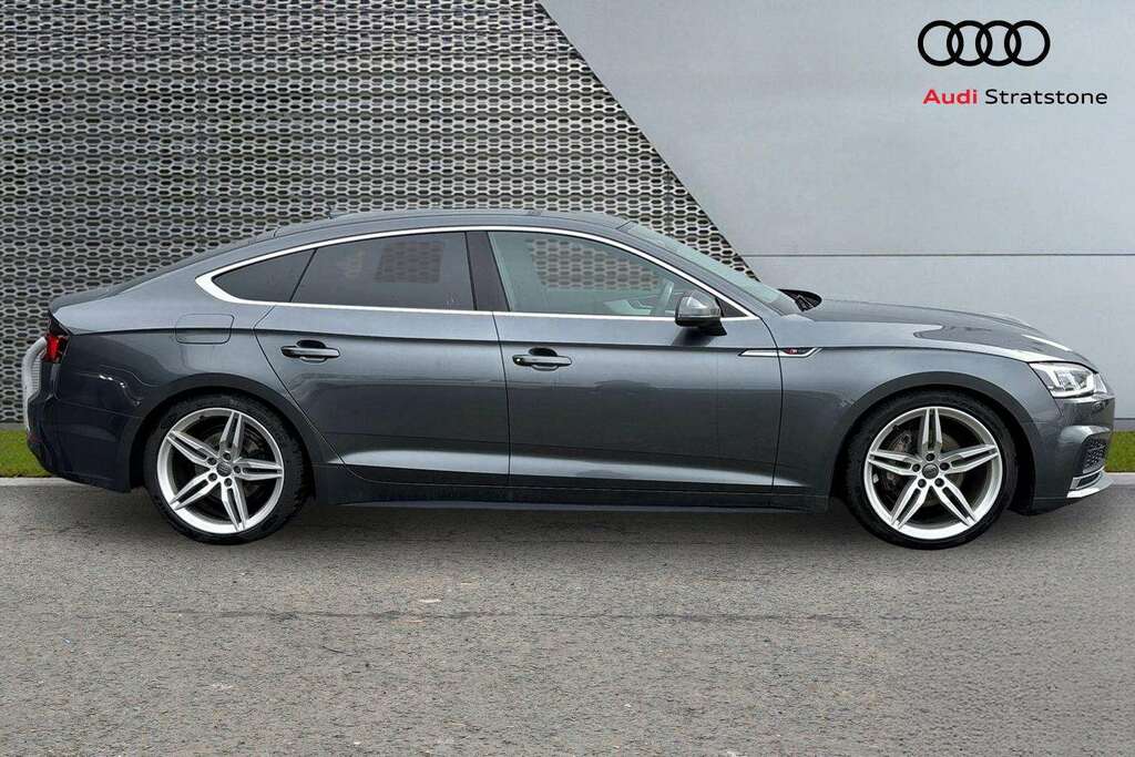 Audi A5 40 Tdi Quattro S Line S Tronic Tech Pack 201 KT19KXU Grey #4