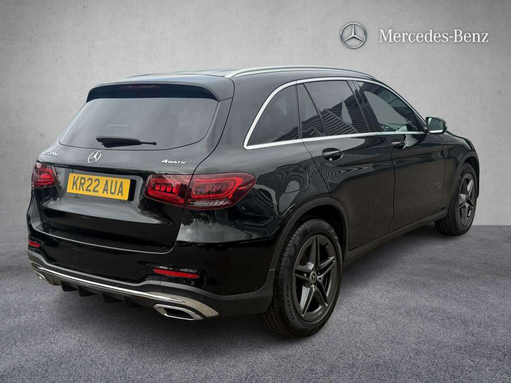 Mercedes-Benz GLC Class 220D 4Matic Amg Line 9G-tronic 2022 KR22AUA Black #4