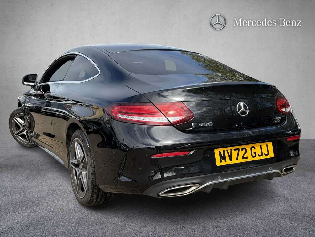 Mercedes-Benz C Class C300 Amg Line Edition Premium 9G-tronic 2022 MV72GJJ Black #2