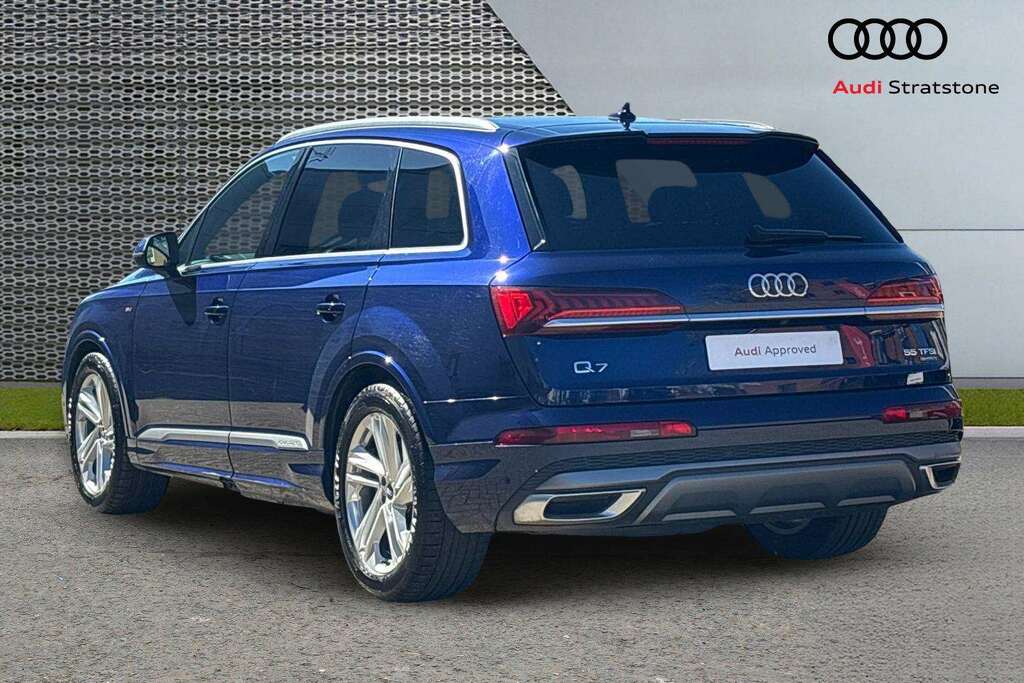 Audi Q7 55 Tfsi Quattro S Line Tiptronic 2022 KR22OWU Blue #3