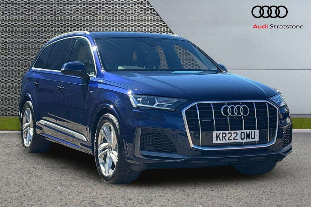 Audi Q7 55 Tfsi Quattro S Line Tiptronic 2022 Blue