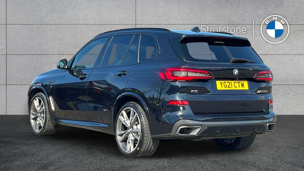 BMW X5 Xdrive M50d 2021 YA21CTW Black #2