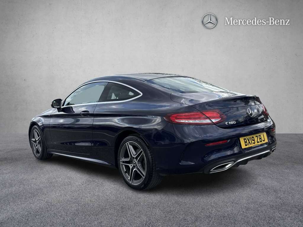 Mercedes-Benz C Class C180 Amg Line Premium 9G-tronic 2019 BX19ZBJ Blue #2