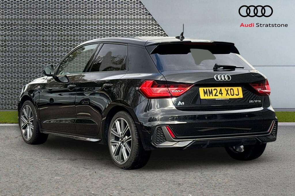 Audi A1 25 Tfsi S Line 2024 MM24XOJ Black #3