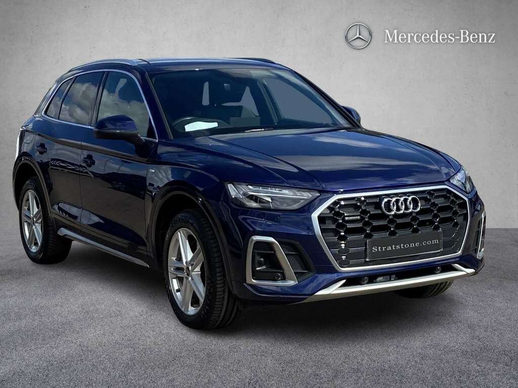 Audi Q5 40 Tdi Quattro S Line S Tronic 2022 Blue