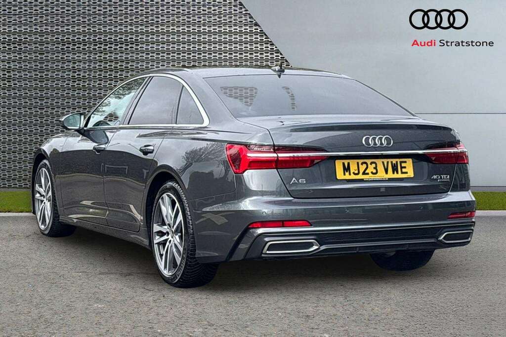 Audi A6 40 Tdi Quattro S Line S Tronic Tech Pack 202 MJ23VWE Grey #3