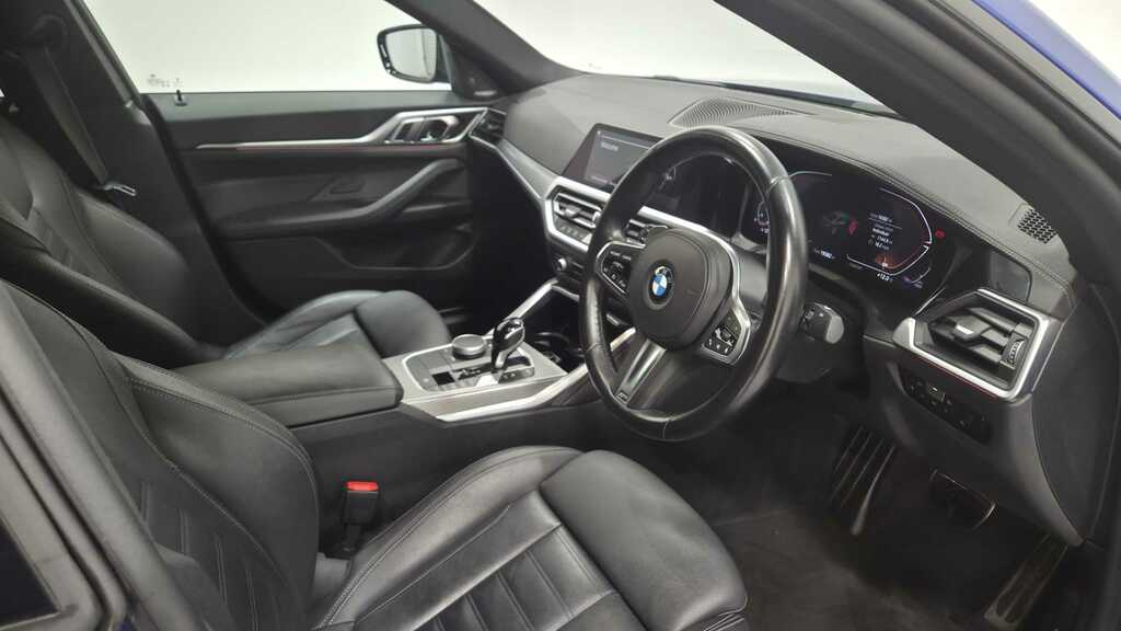BMW 4 Series 420I M Sport Step 2023 YM72HYB Blue #6