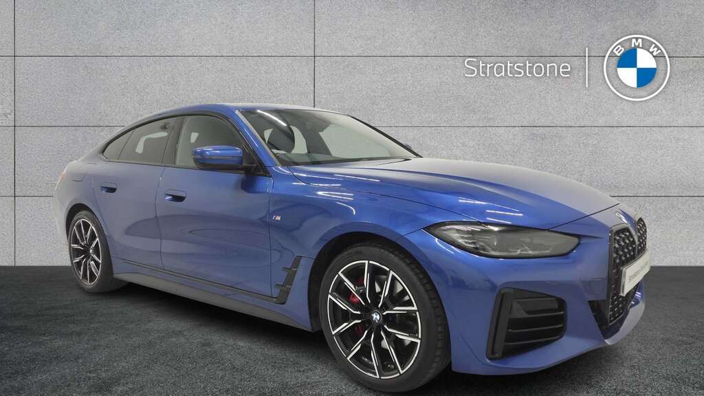 BMW 4 Series 420I M Sport Step 2023 Blue