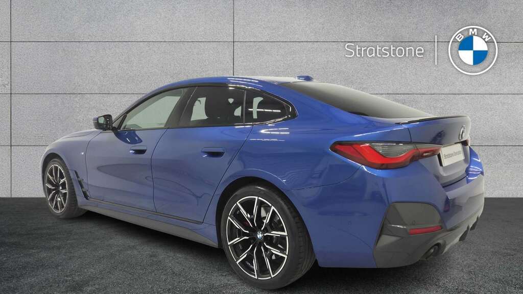 BMW 4 Series 420I M Sport Step 2023 YM72HYB Blue #2