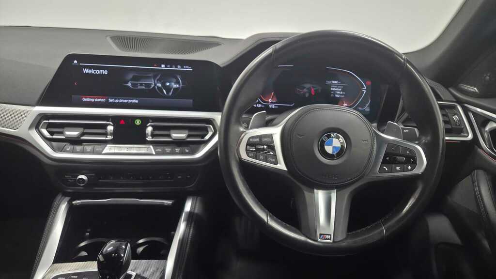 BMW 4 Series 420I M Sport Step 2023 YM72HYB Blue #5
