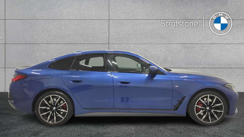 BMW 4 Series 420I M Sport Step 2023 YM72HYB Blue #3