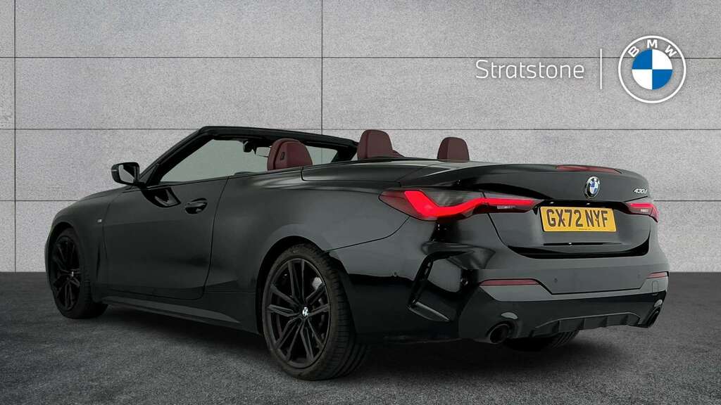 BMW 4 Series 430D Mht M Sport Step 2022 Black #2