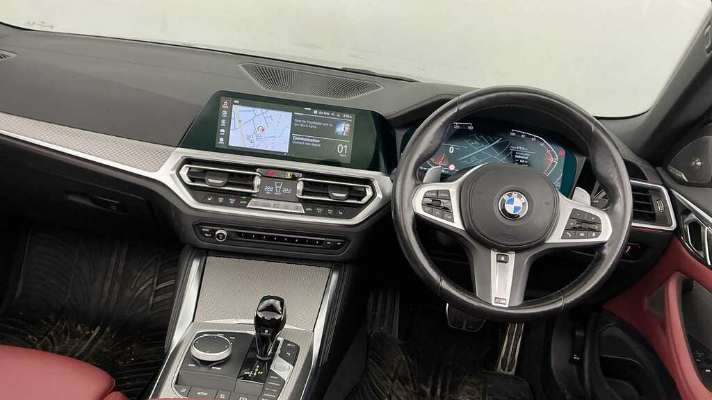 BMW 4 Series 430D Mht M Sport Step 2022 Black #5