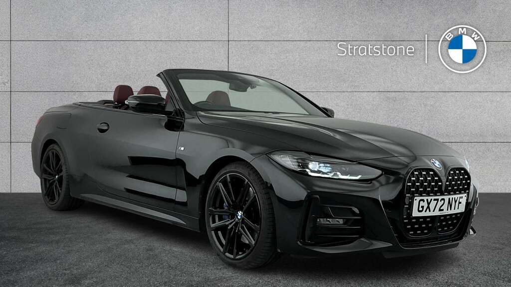 BMW 4 Series 430D Mht M Sport Step 2022 Black