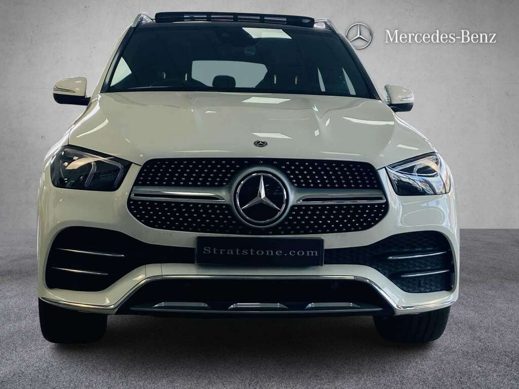 Mercedes-Benz GLE Class 300D 4Matic Amg Line Prem 9G-tron 7 St 201 SC69XMX White #2