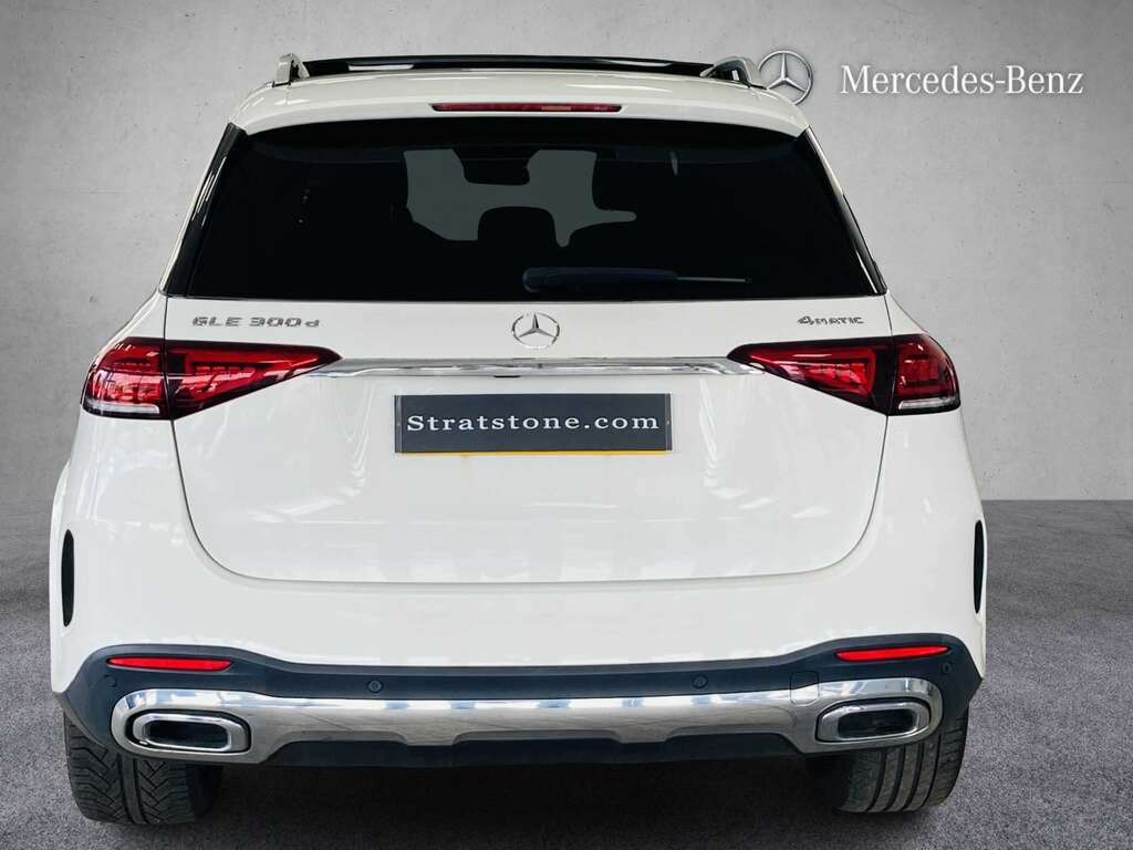 Mercedes-Benz GLE Class 300D 4Matic Amg Line Prem 9G-tron 7 St 201 SC69XMX White #5