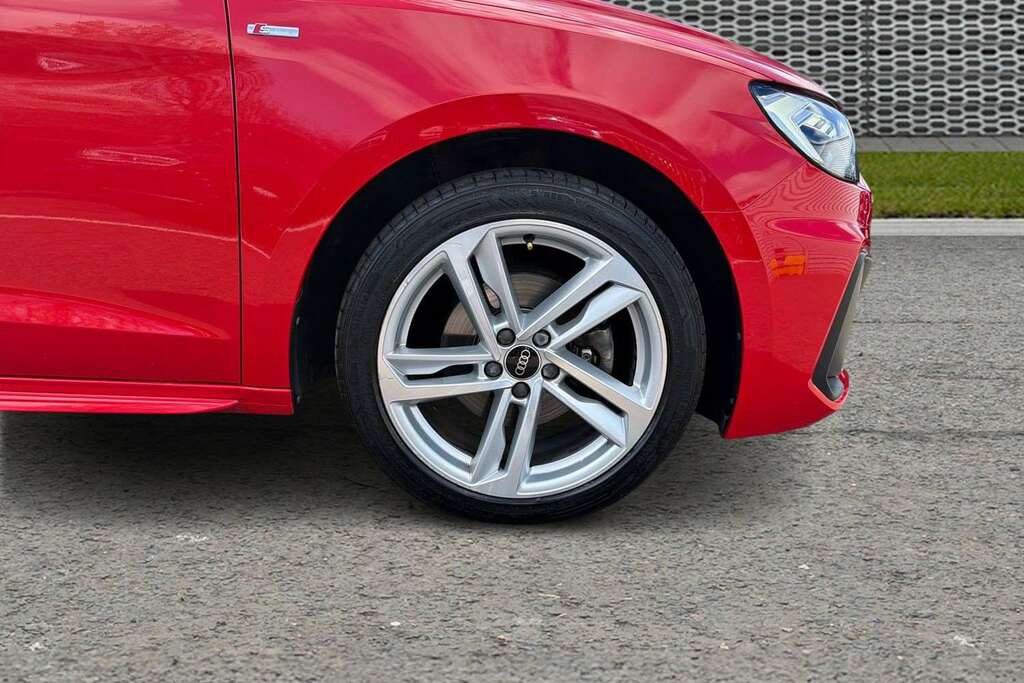 Audi A1 30 Tfsi 110 S Line 2022 KR22OTZ Red #5