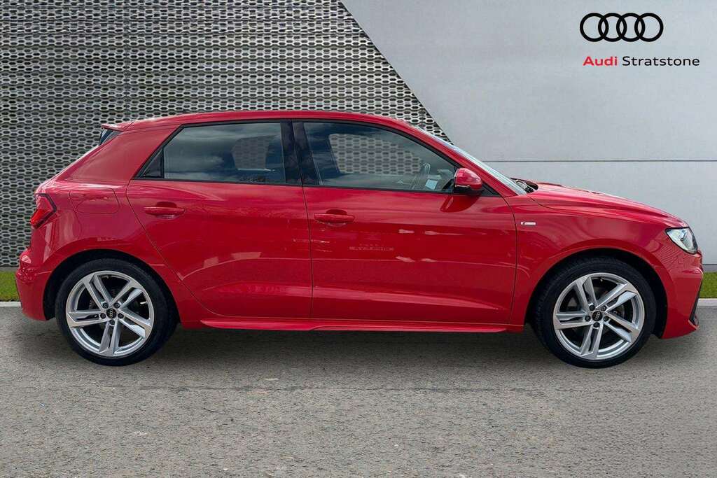 Audi A1 30 Tfsi 110 S Line 2022 KR22OTZ Red #4