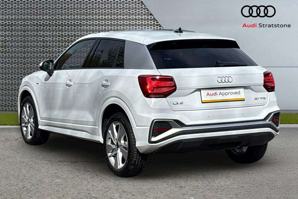 Audi Q2 30 Tfsi 116 S Line 2025 DX75SNN White #3