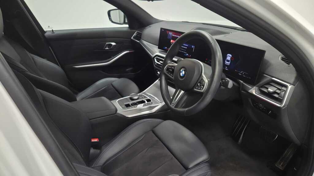 BMW 3 Series 320I M Sport Step 2024 YN24HZR White #6