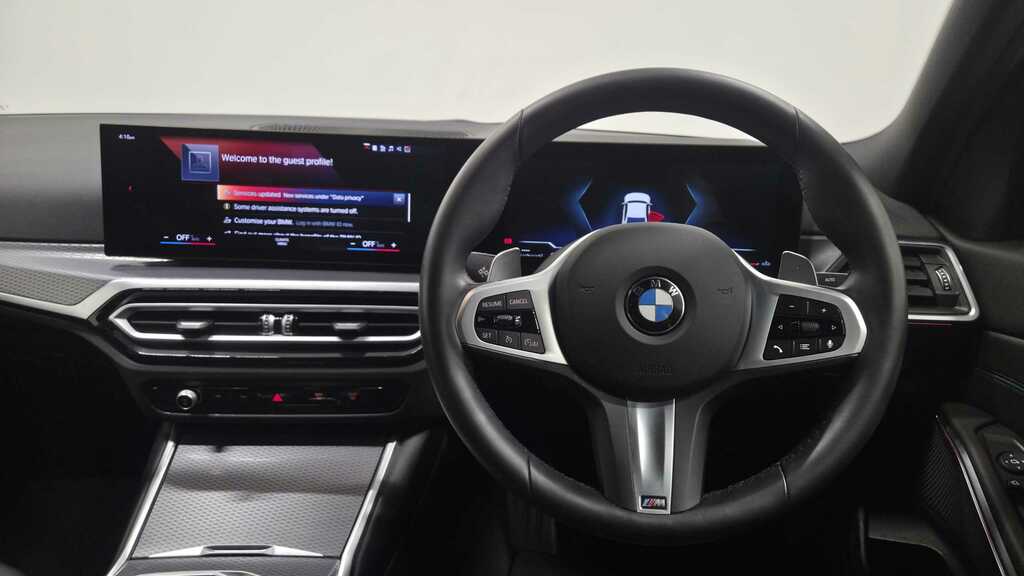 BMW 3 Series 320I M Sport Step 2024 YN24HZR White #5