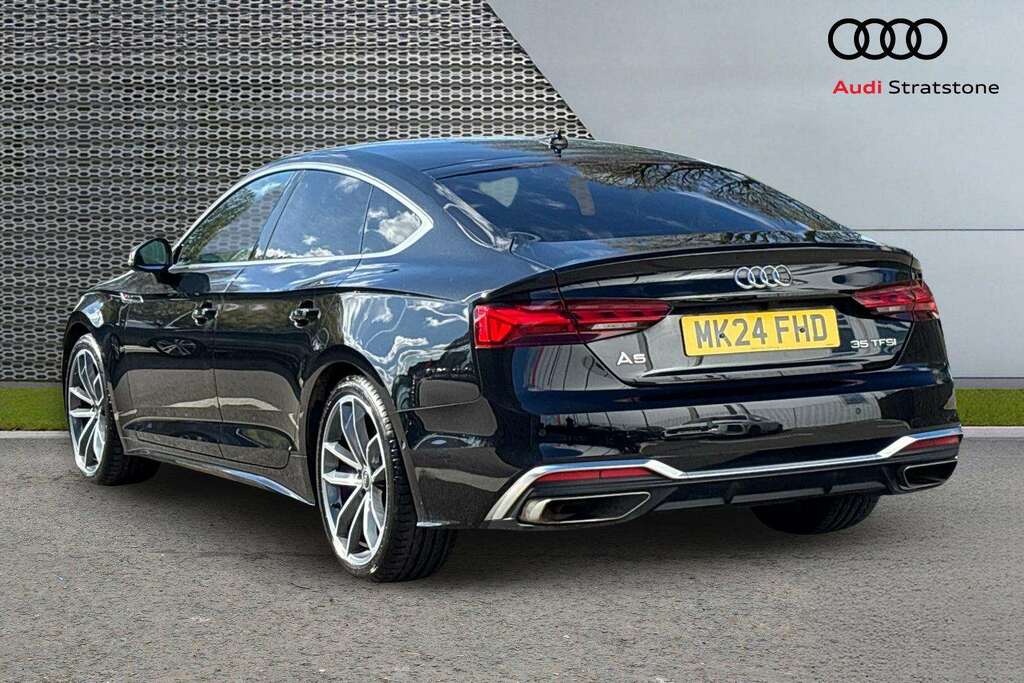 Audi A5 35 Tfsi S Line S Tronic 2024 MK24FHD Black #3