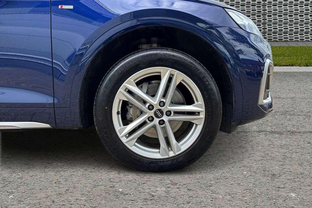 Audi Q5 40 Tdi Quattro S Line S Tronic 2022 ML72XRY Blue #4
