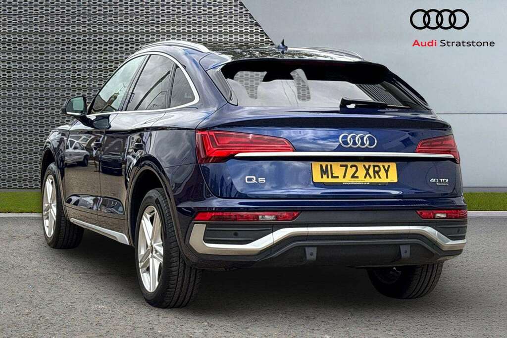 Audi Q5 40 Tdi Quattro S Line S Tronic 2022 ML72XRY Blue #3