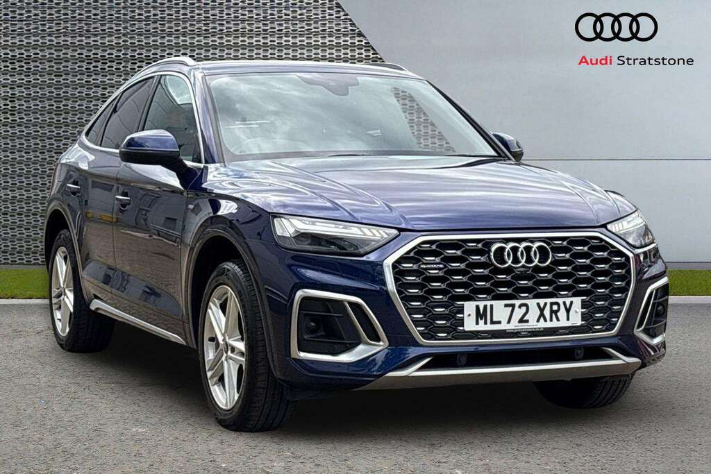 Audi Q5 40 Tdi Quattro S Line S Tronic 2022 Blue