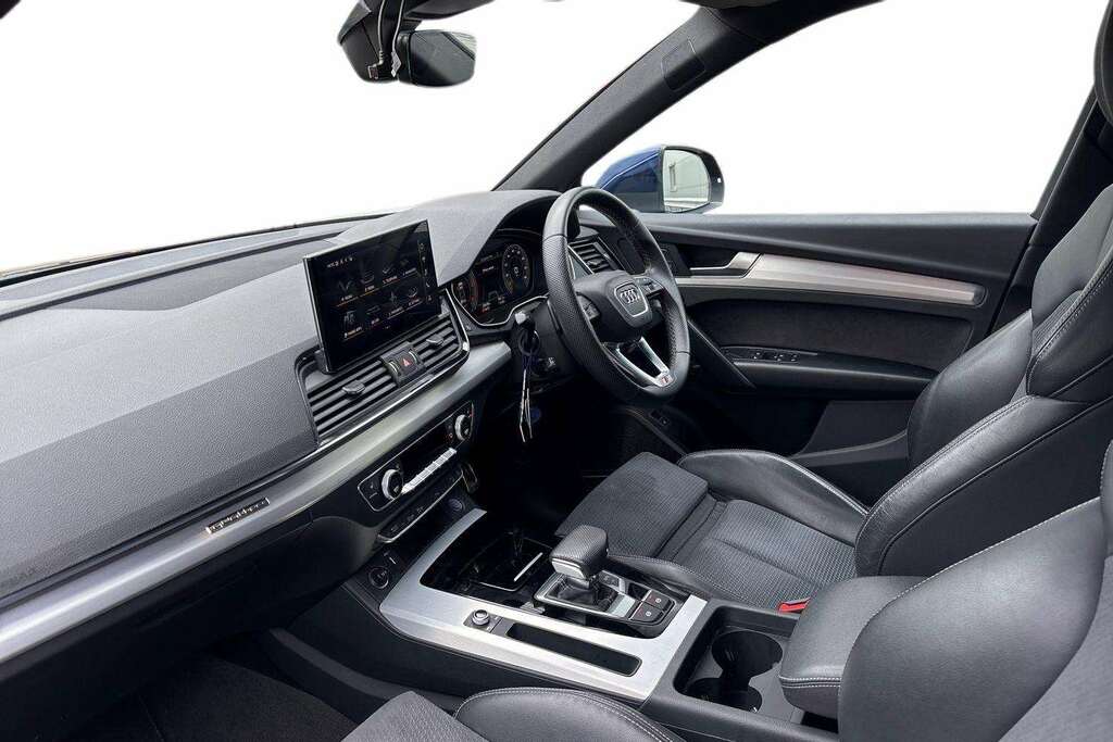 Audi Q5 40 Tdi Quattro S Line S Tronic 2022 ML72XRY Blue #2