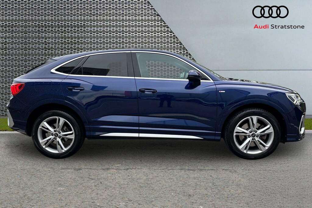 Audi Q3 40 Tfsi Quattro S Line S Tronic 2023 MK23FLM Blue #4