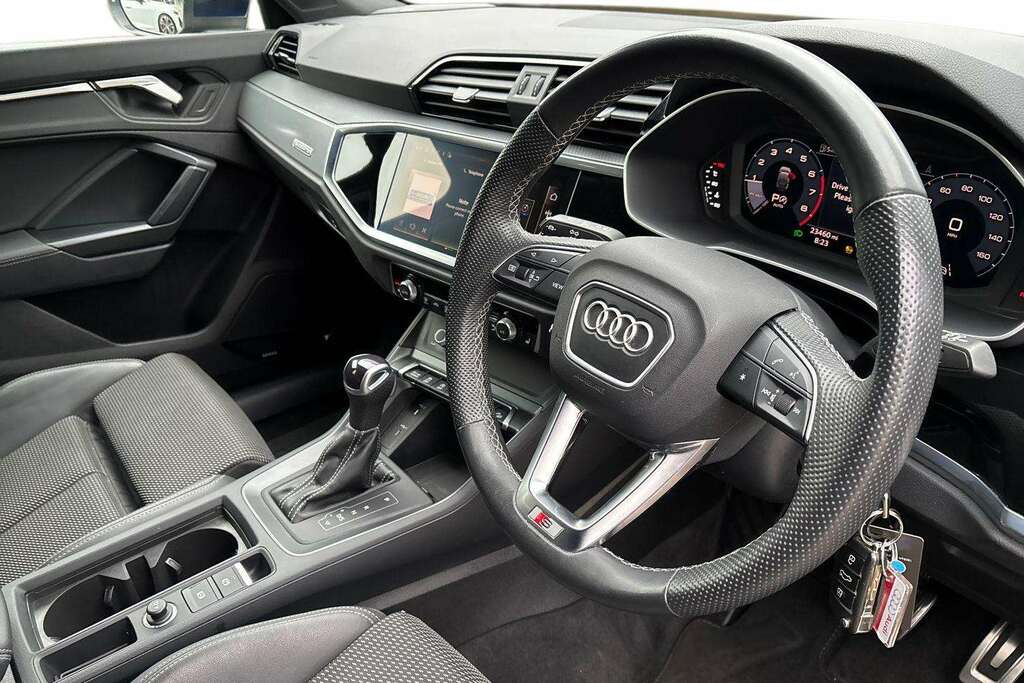 Audi Q3 40 Tfsi Quattro S Line S Tronic 2023 MK23FLM Blue #6