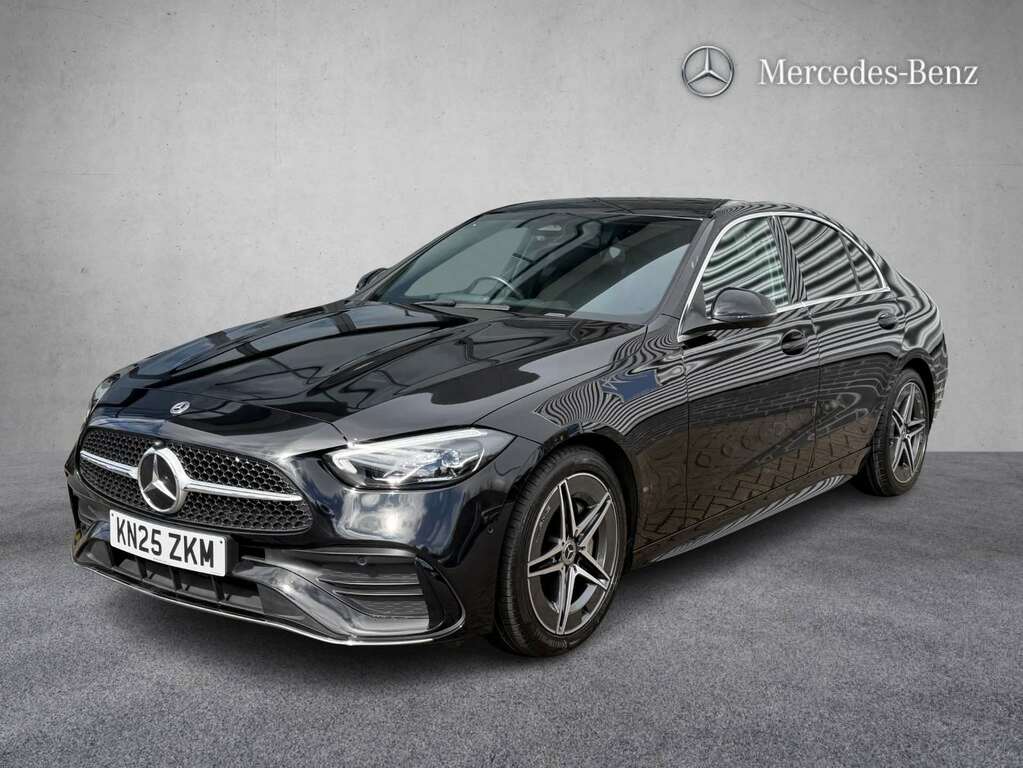 Mercedes-Benz C Class C200 Amg Line 9G-tronic 2025 KN25ZKM Black #3