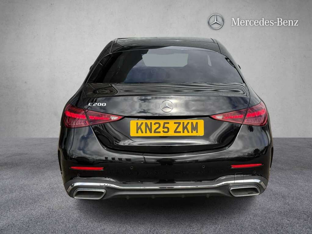 Mercedes-Benz C Class C200 Amg Line 9G-tronic 2025 KN25ZKM Black #6