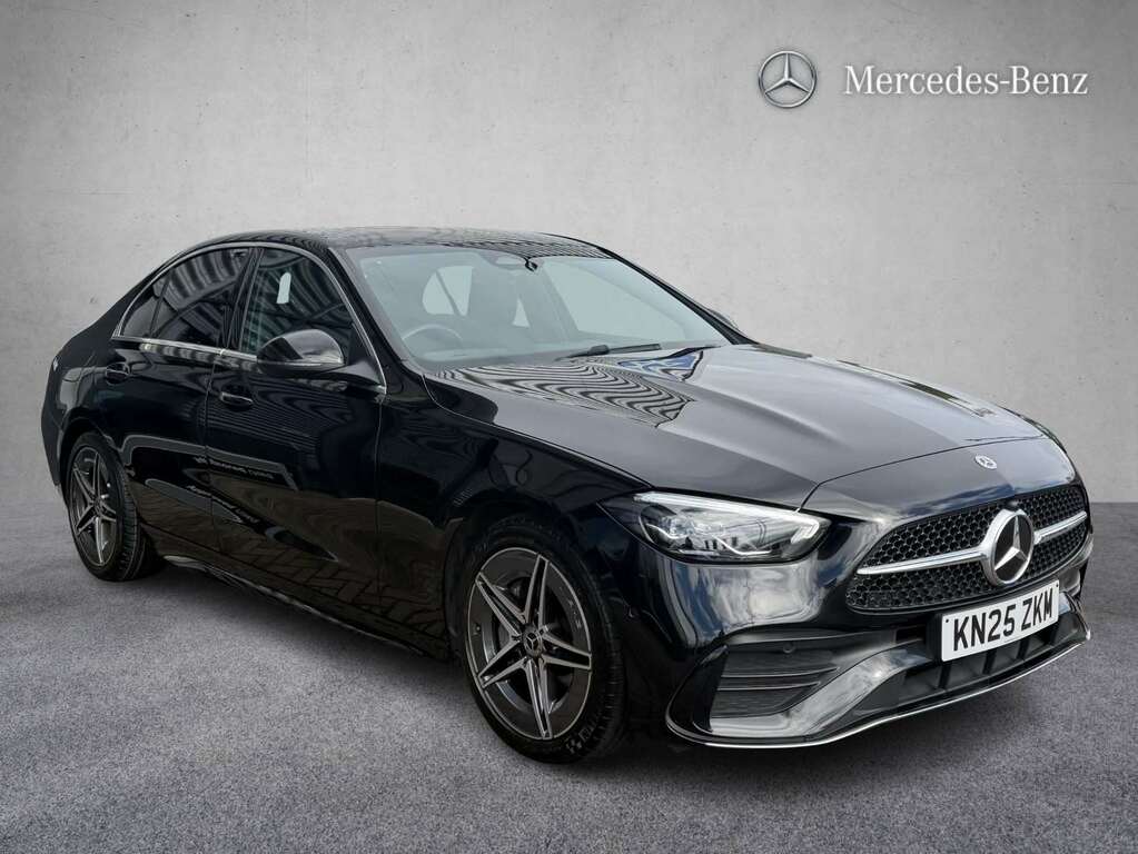 Mercedes-Benz C Class C200 Amg Line 9G-tronic 2025 Black