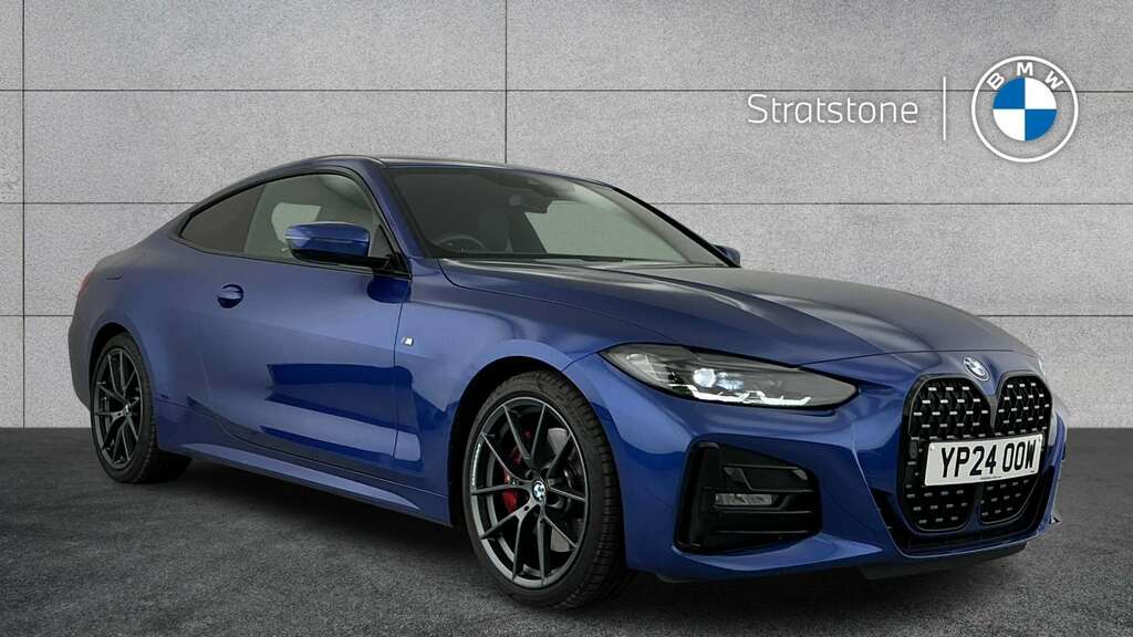 BMW 4 Series 420I Xdrive M Sport Step 2024 Blue