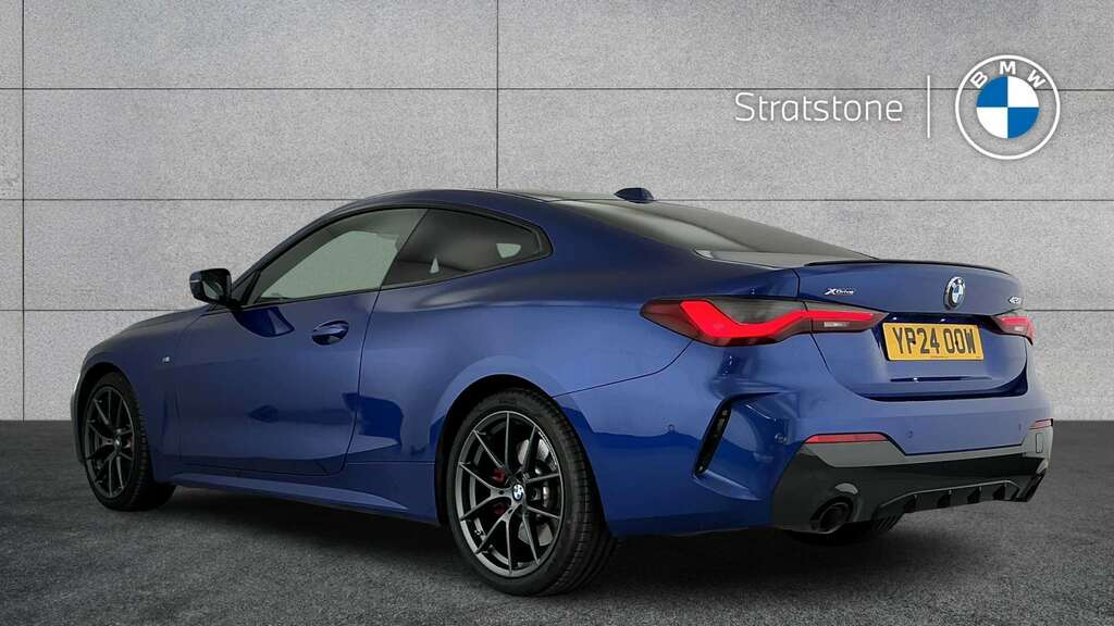 BMW 4 Series 420I Xdrive M Sport Step 2024 YP24OOW Blue #2
