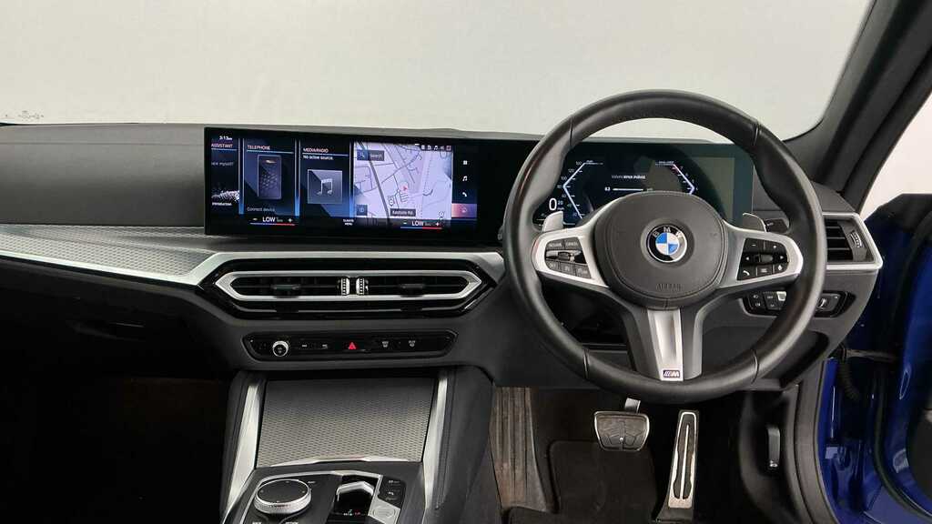 BMW 4 Series 420I Xdrive M Sport Step 2024 YP24OOW Blue #5