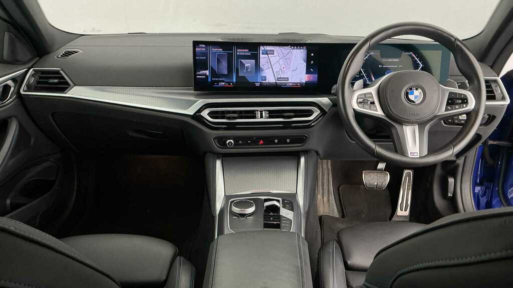 BMW 4 Series 420I Xdrive M Sport Step 2024 YP24OOW Blue #4