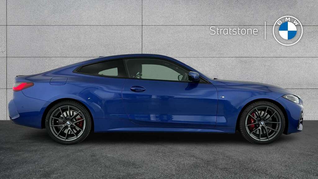 BMW 4 Series 420I Xdrive M Sport Step 2024 YP24OOW Blue #3