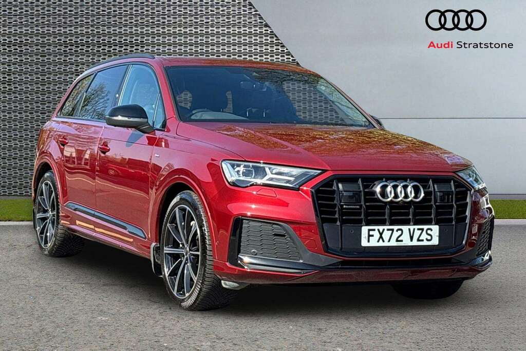 Audi Q7 50 Tdi Quattro Black Edition Tiptronic 2022 Red