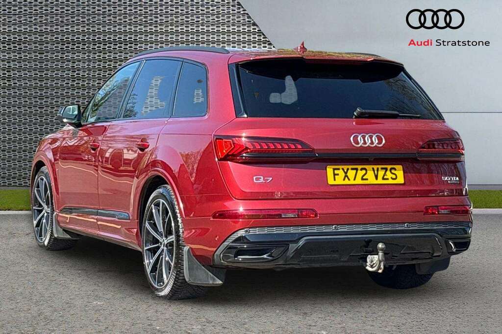 Audi Q7 50 Tdi Quattro Black Edition Tiptronic 2022 FX72VZS Red #3