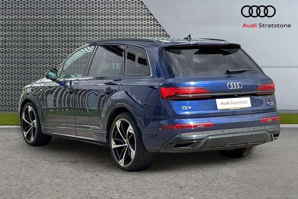 Audi Q7 50 Tdi Quattro Black Edition Tiptronic 2023 DX23WVL Blue #3