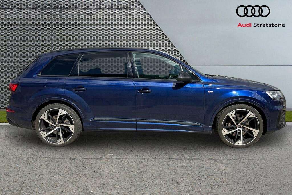 Audi Q7 50 Tdi Quattro Black Edition Tiptronic 2023 DX23WVL Blue #4