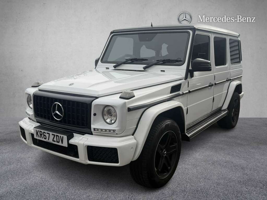 Mercedes-Benz G Class G350d Night Edition Tip 2017 White #3