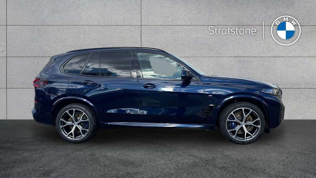 BMW X5 Xdrive50e M Sport 2025 YJ75OJD Blue #3