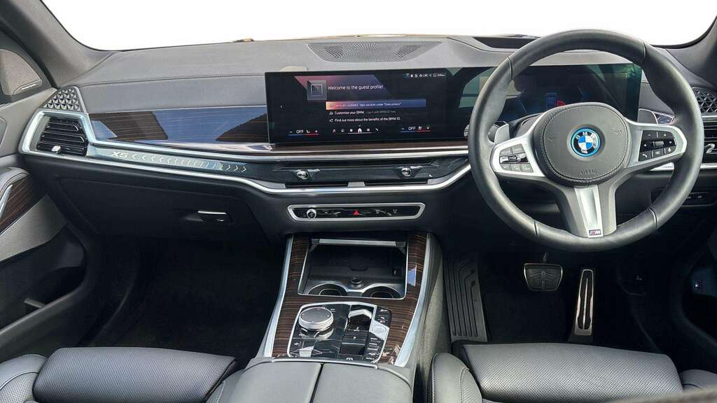 BMW X5 Xdrive50e M Sport 2025 YJ75OJD Blue #5