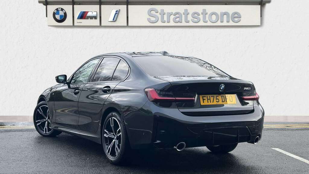 BMW 3 Series 320I M Sport Step 2025 FH75DFO Black #2