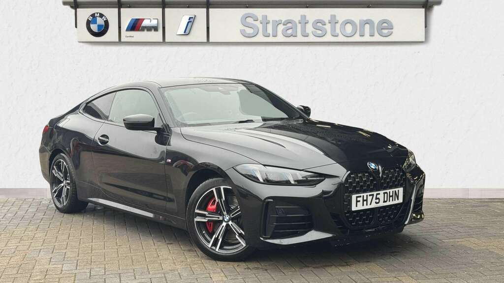 BMW 4 Series 420I M Sport Step 2025 Black