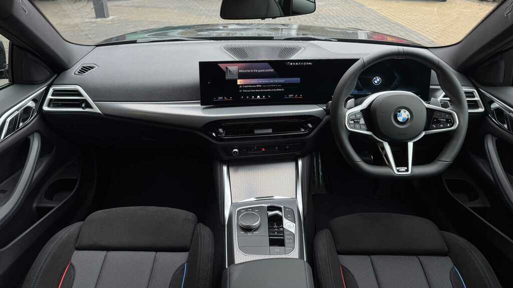 BMW 4 Series 420I M Sport Step 2025 FH75DHN Black #5